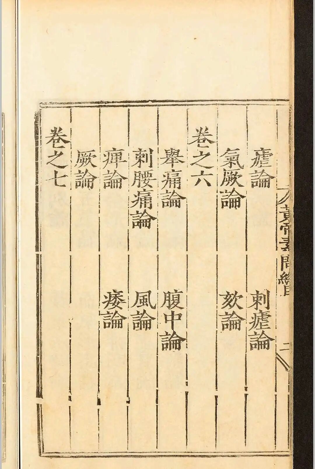明嘉靖刻本《补注释文黄帝内经素问》十二卷 唐王冰医经善本(4)