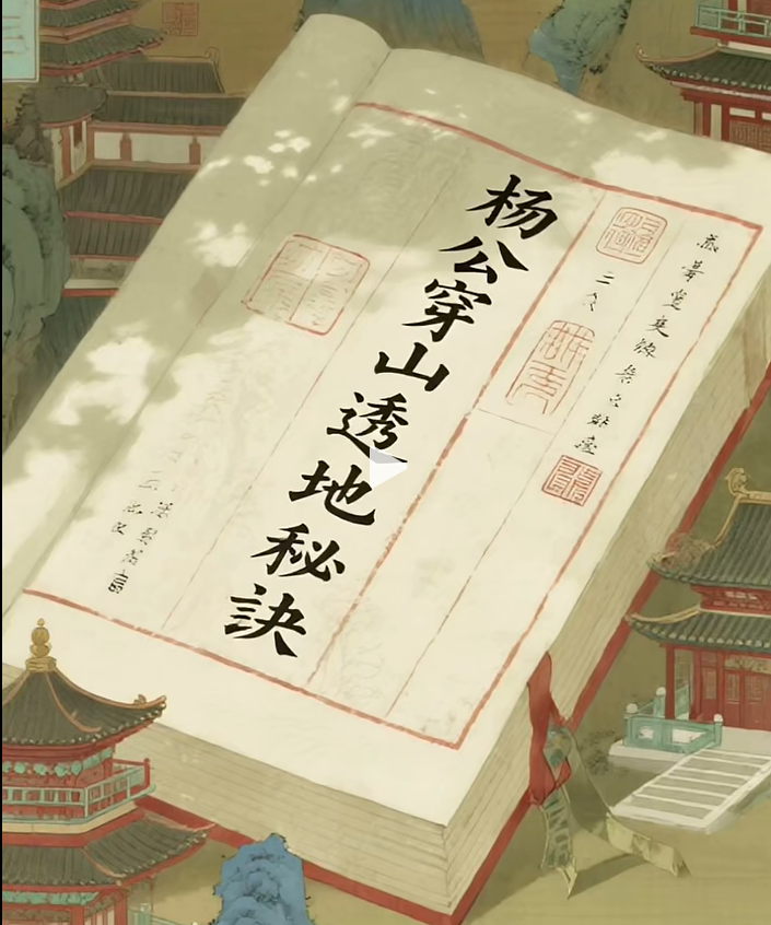 兴国三僚祖传《杨公穿山透地秘诀》，原版推盘心法，杨筠松三合地理实操古本(1)
