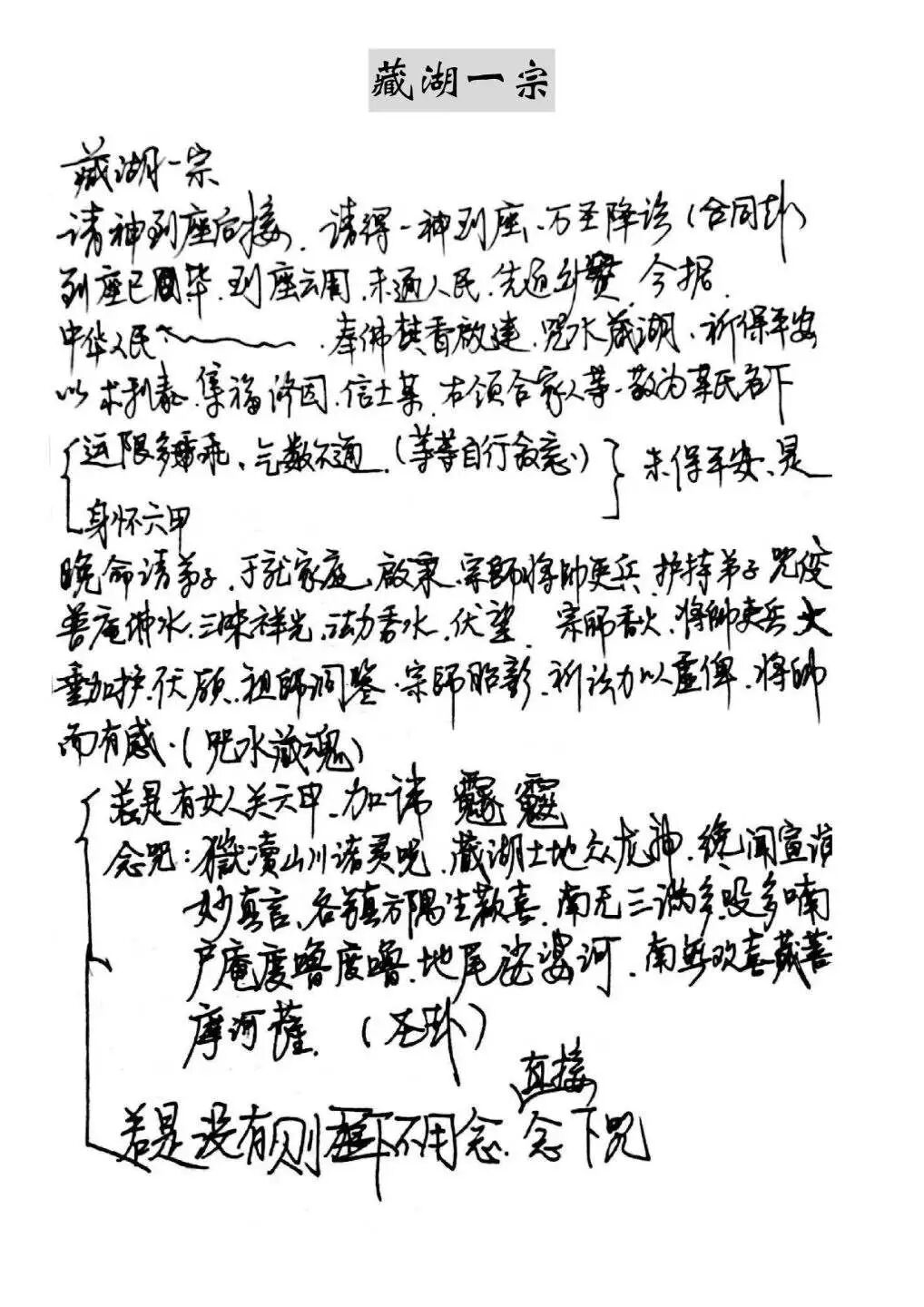 赣派普庵符咒秘本《江西普庵法本》 |民间法教普庵派古本(7) 赣派普庵符咒秘本《江西普庵法本》 |民间法教普庵派古本(7)