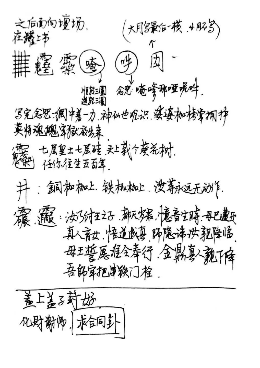 赣派普庵符咒秘本《江西普庵法本》 |民间法教普庵派古本(9) 赣派普庵符咒秘本《江西普庵法本》 |民间法教普庵派古本(9)