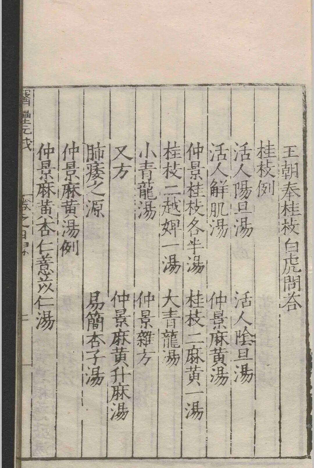 明嘉靖二十二年刊本《医垒元戎》：元王好古撰，宗仲景伤寒，兼采张元素李东垣，内外妇儿证治全编(4)